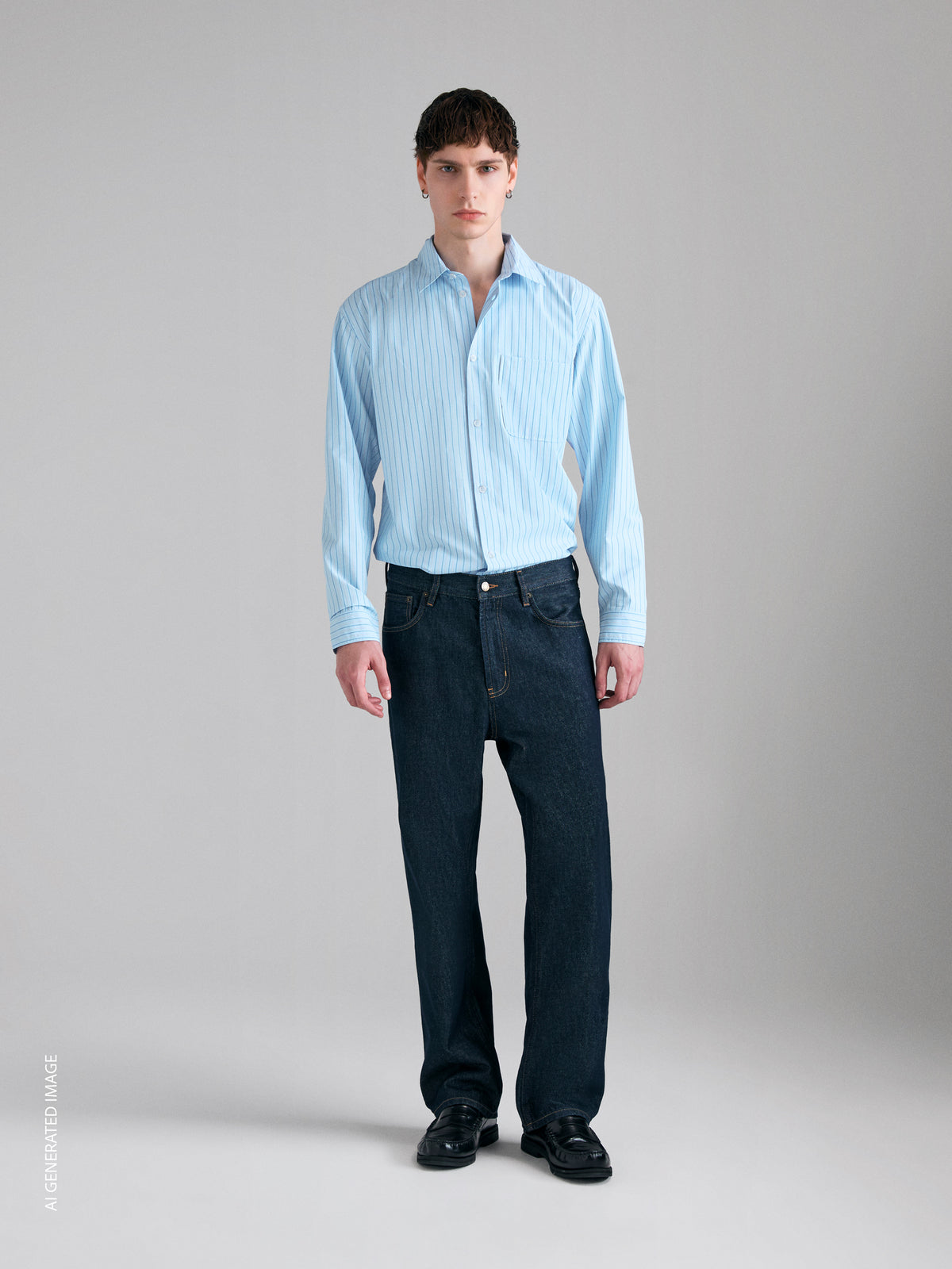 Camisa riscada com bolso pequeno - ucb_image_F