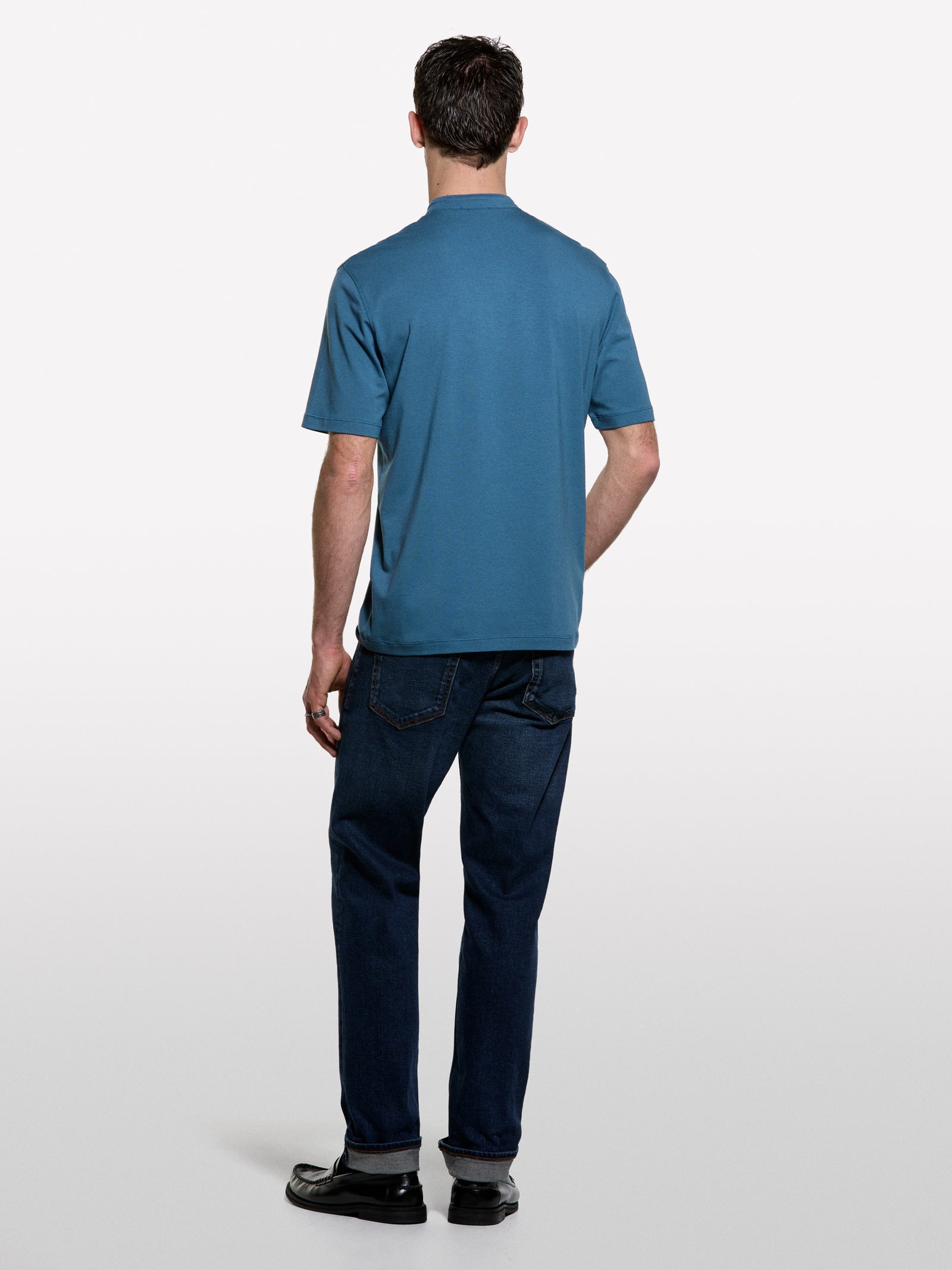 Polo azul com gola guru - ucb_image_B