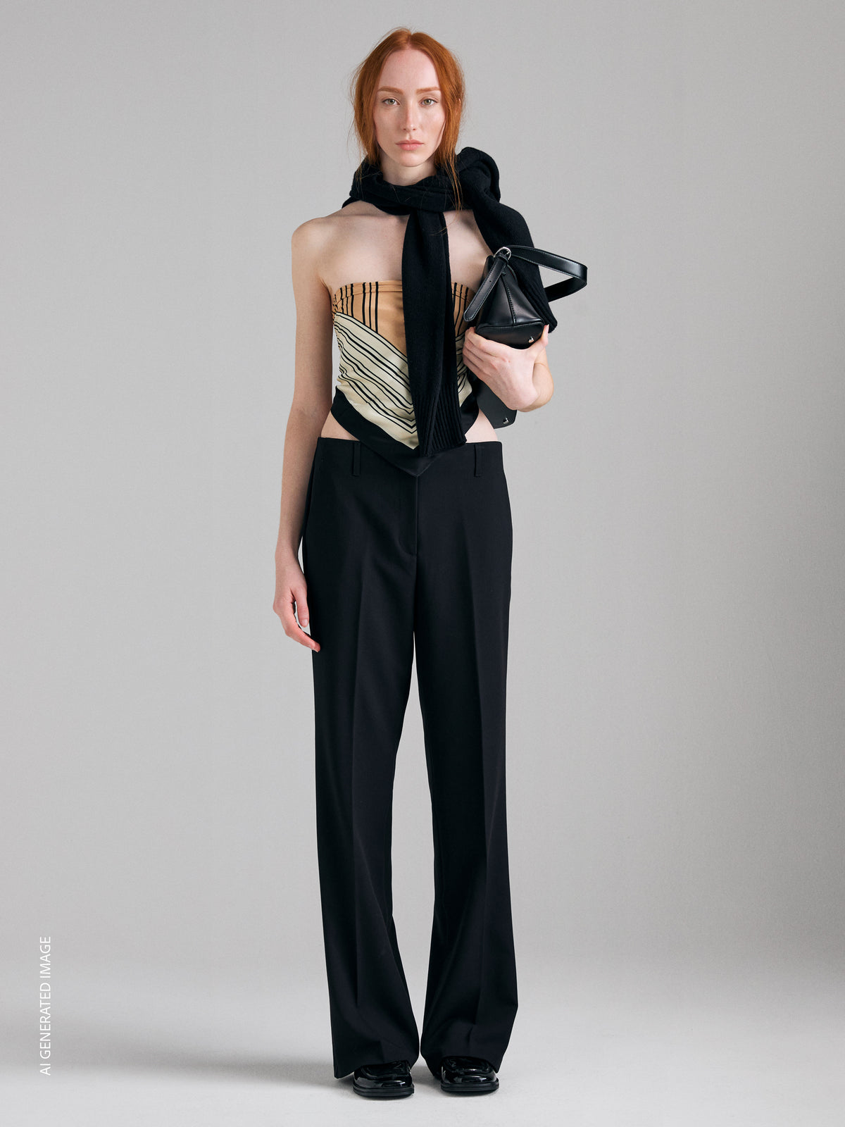 Pantaloni flare fit - ucb_image_F