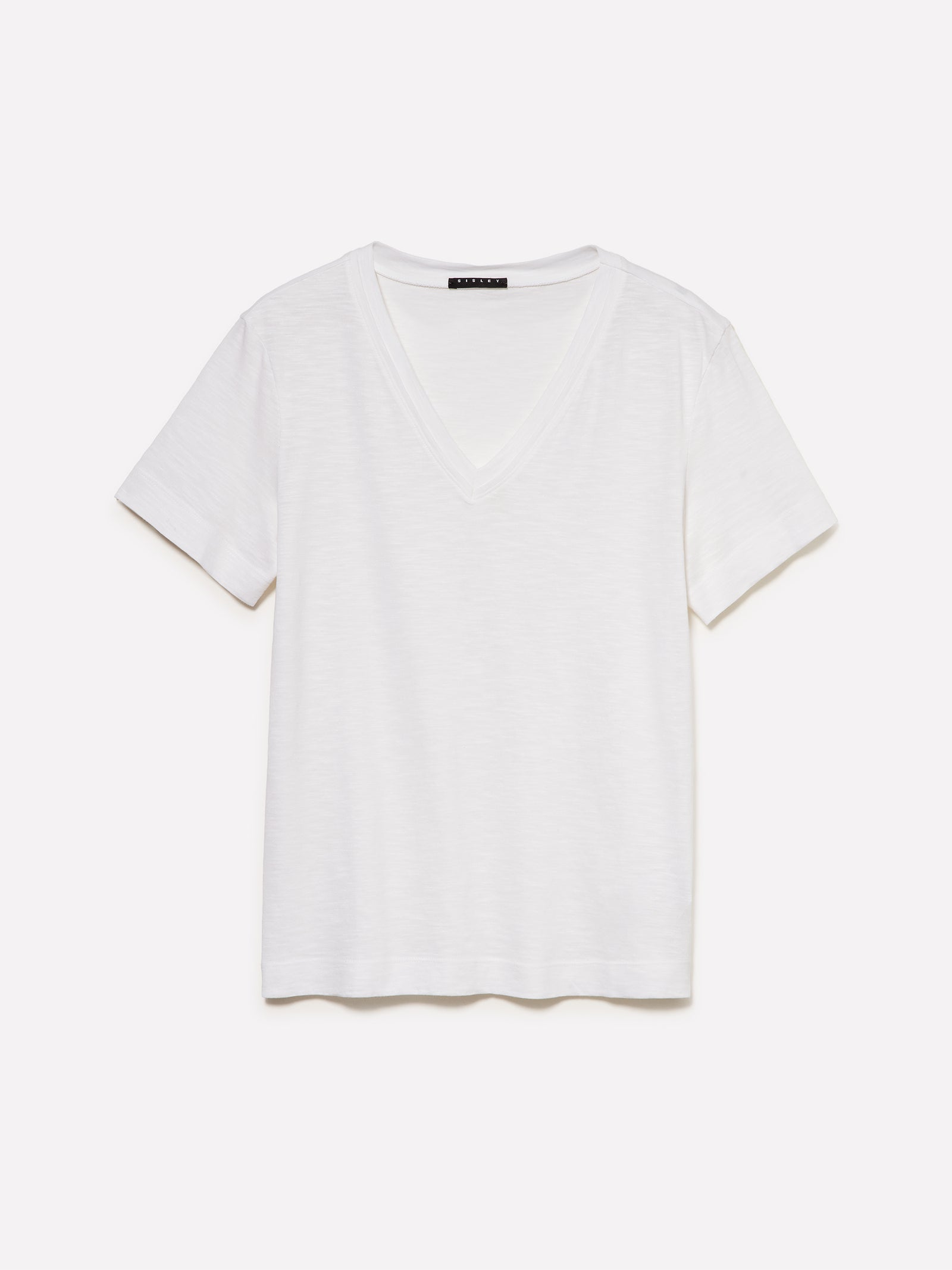 T-shirt com decote em V - ucb_image_FS