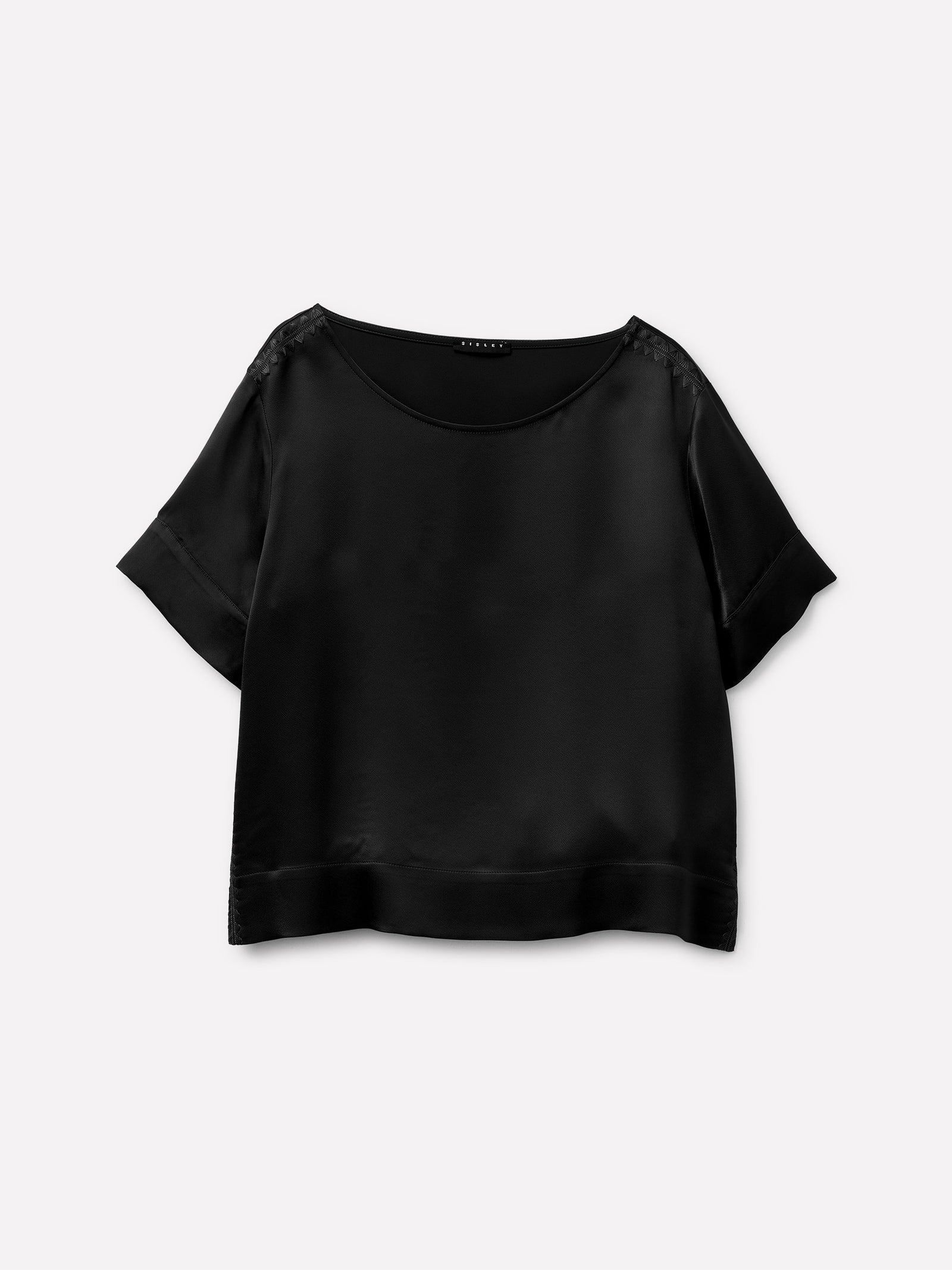 Boxy fit satin blouse - ucb_image_FS