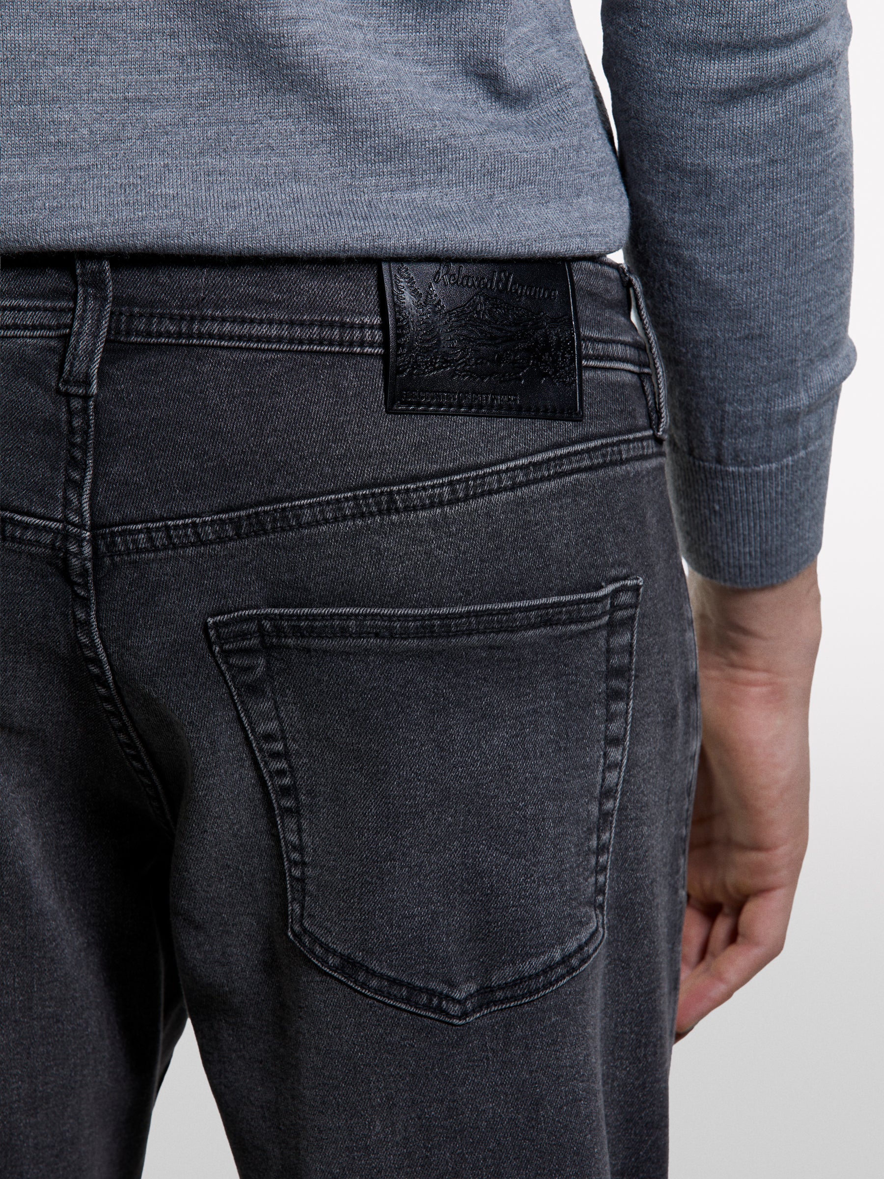 Jeans Style 74 slim fit preto - ucb_image_FY