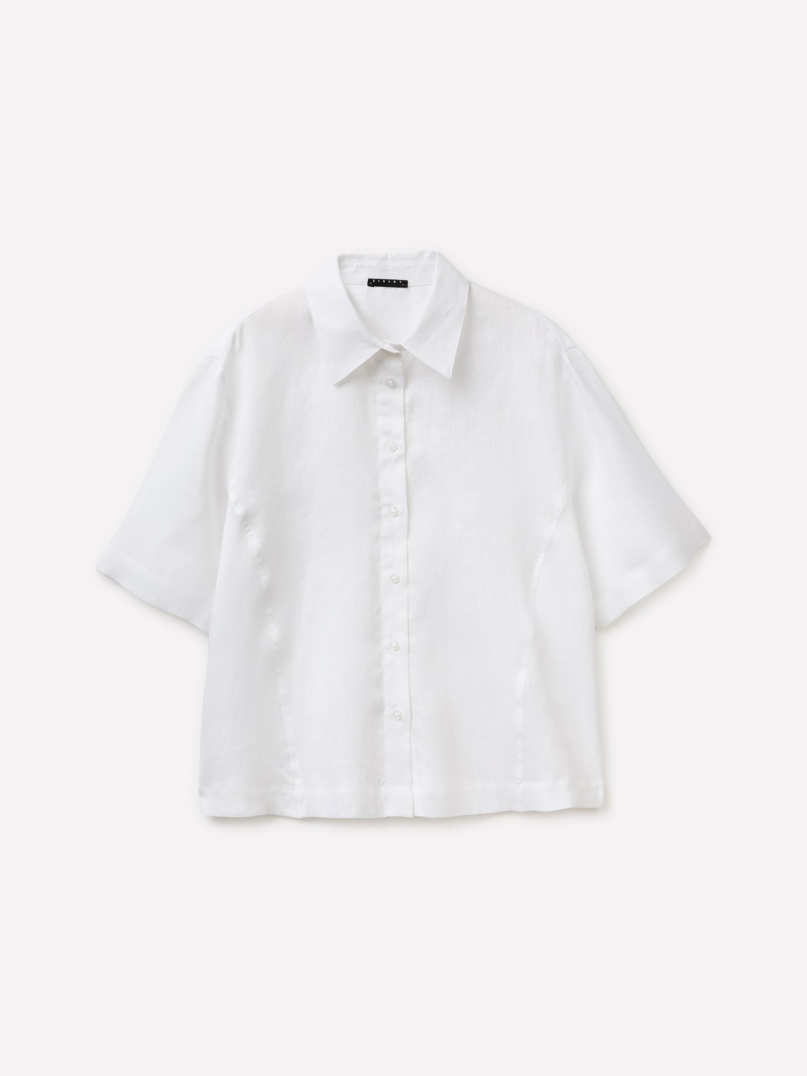 100% linen short-sleeved shirt - ucb_image_FS