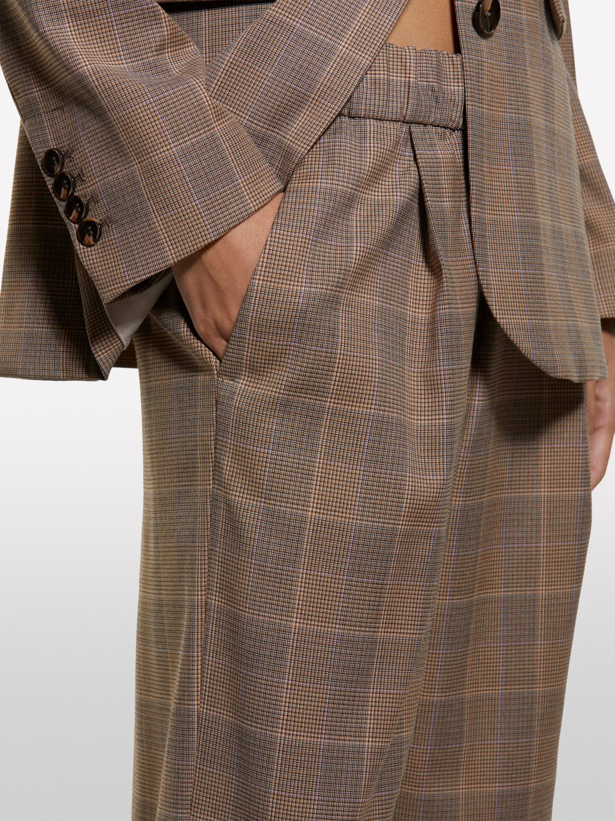 Joggers relaxed fit tartan - ucb_image_FY