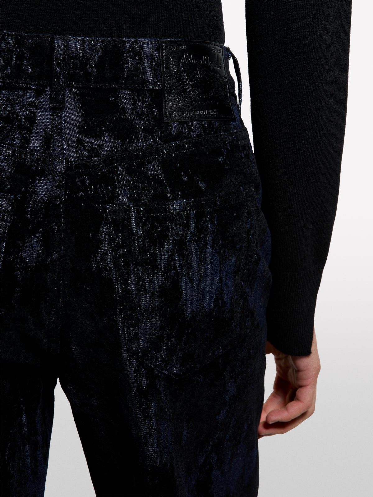 Jeans relaxed fit com estampa - ucb_image_FY