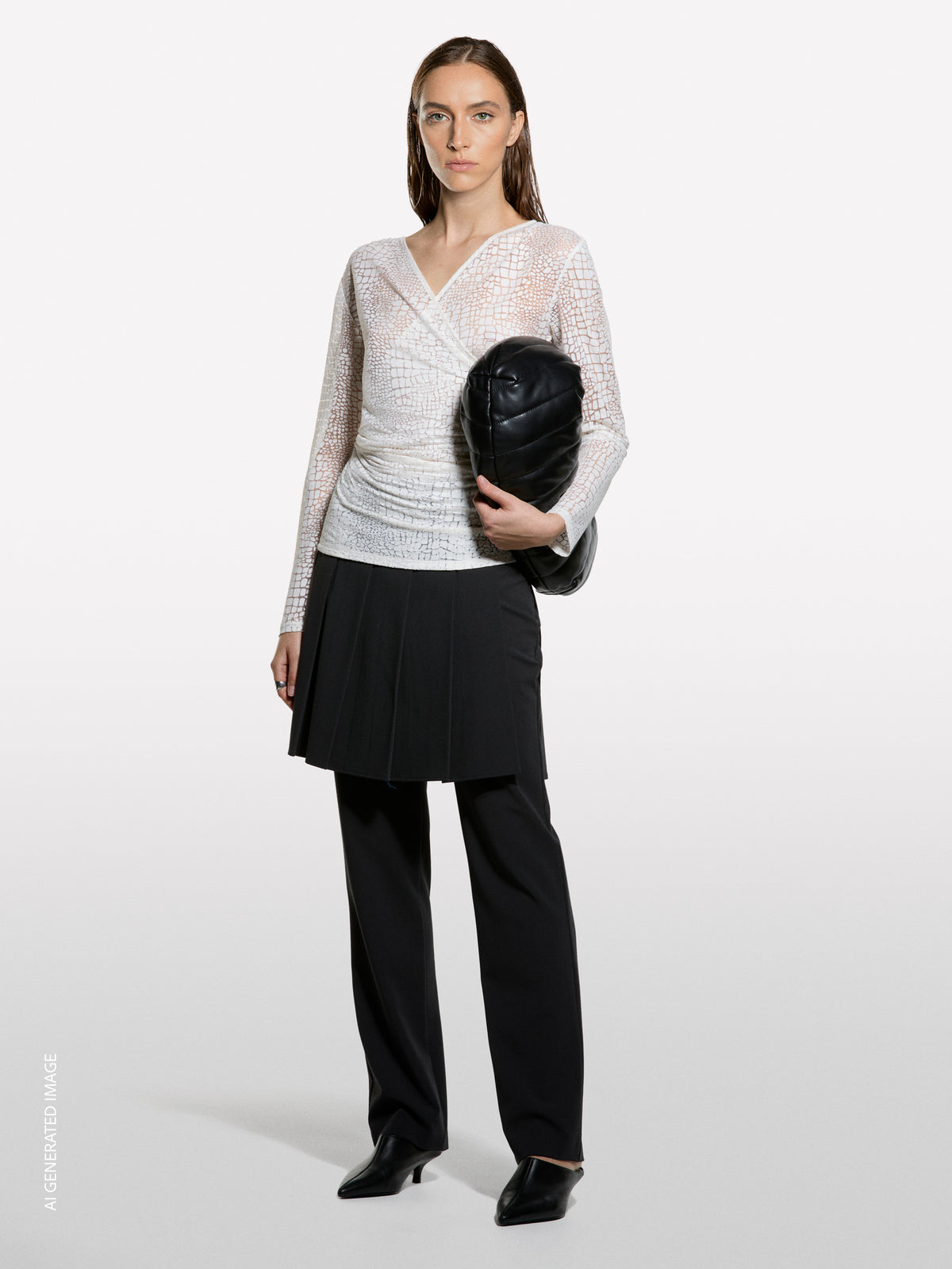 T-shirt cruzada com torchon - ucb_image_F