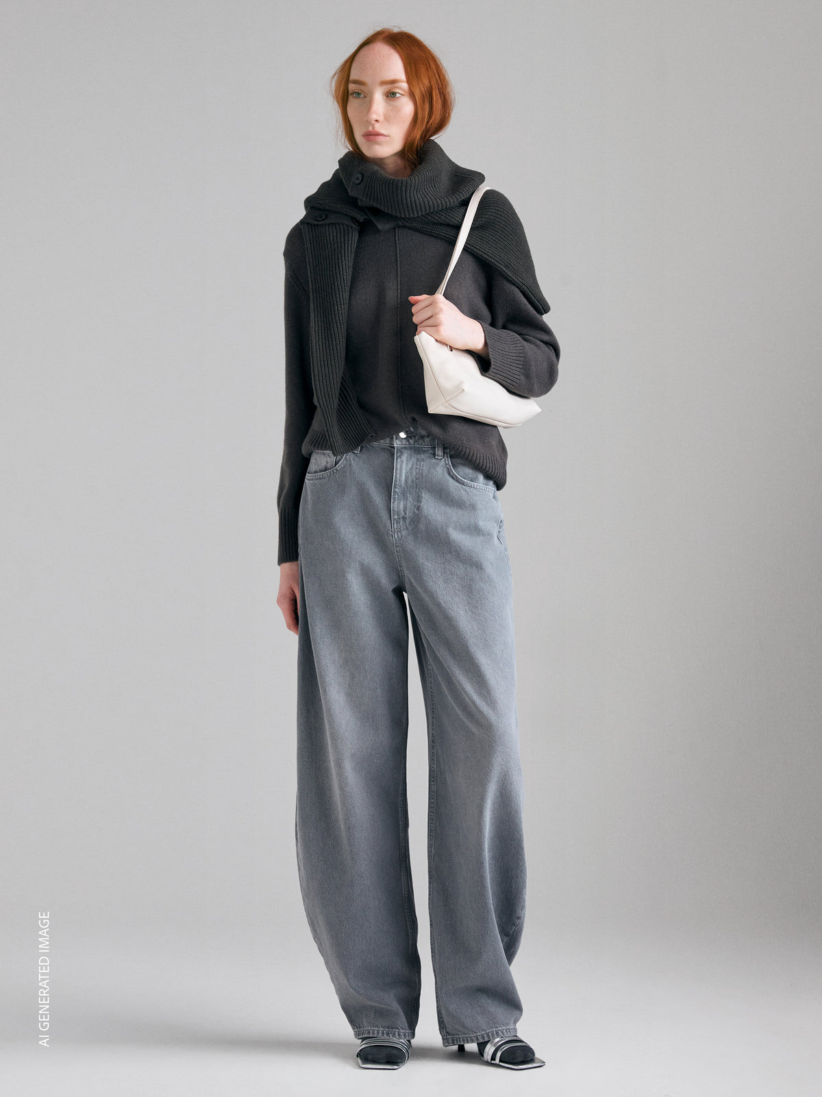 Maglia girocollo in misto lana - ucb_image_F