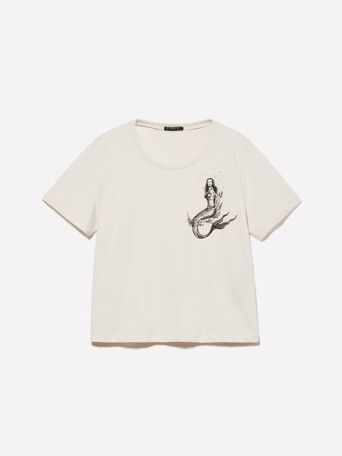T-shirt areia com estampa de sereia - ucb_image_FS