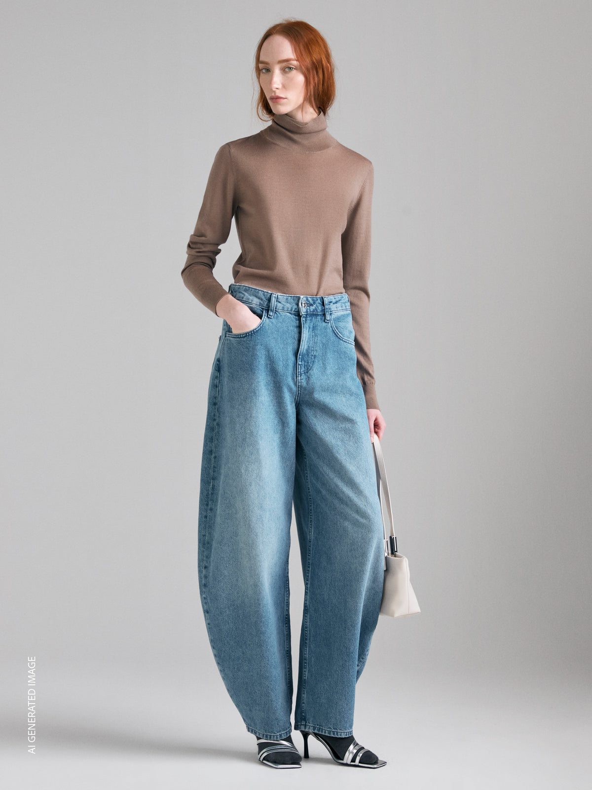 Jeans barrel fit a vita alta - ucb_image_F