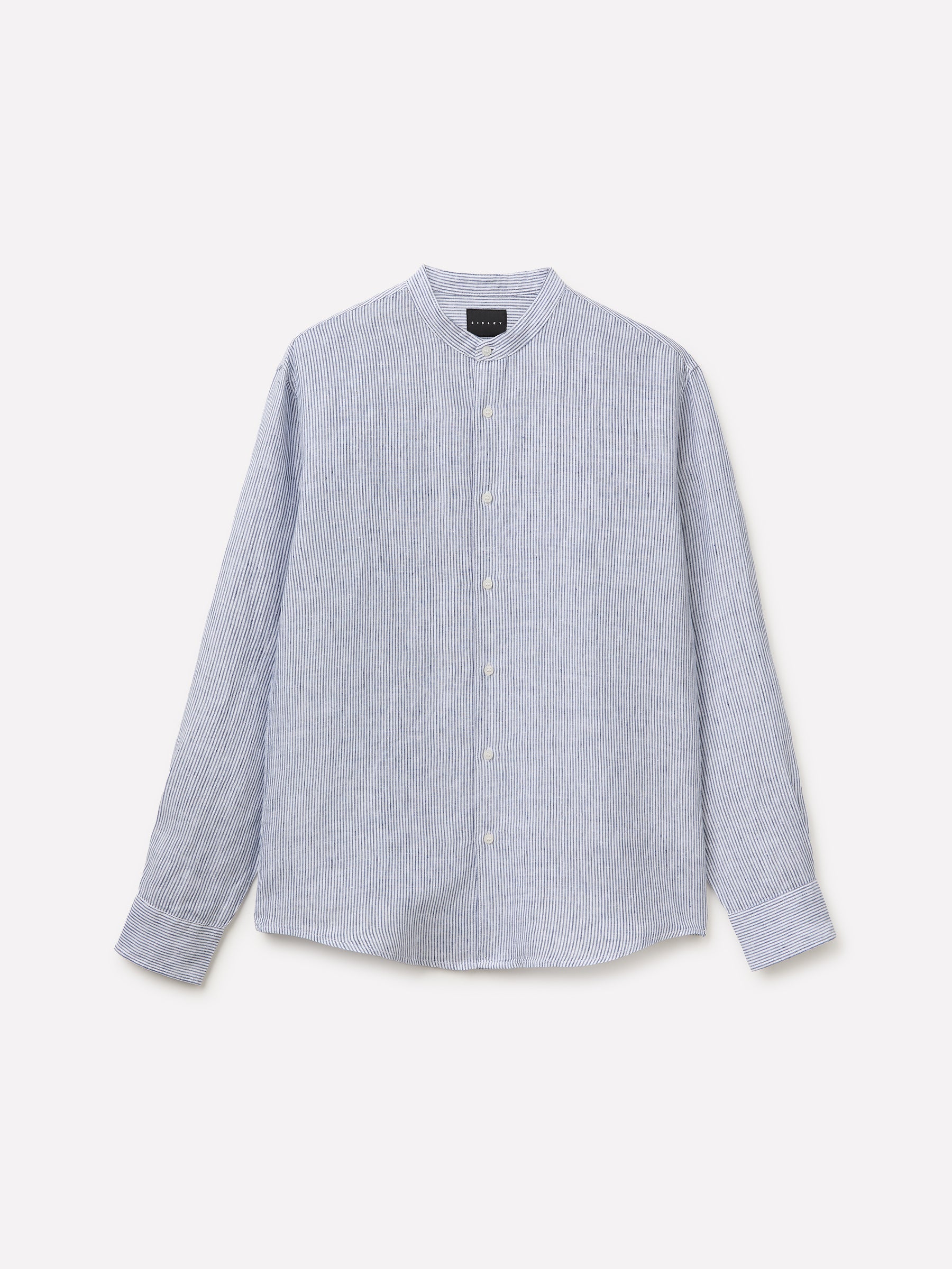 Camisa às riscas em puro linho - ucb_image_FS