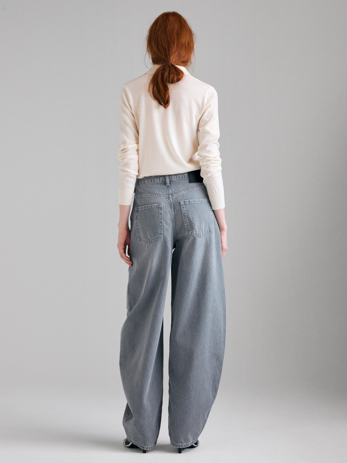 Jeans barrel fit a vita alta - ucb_image_B