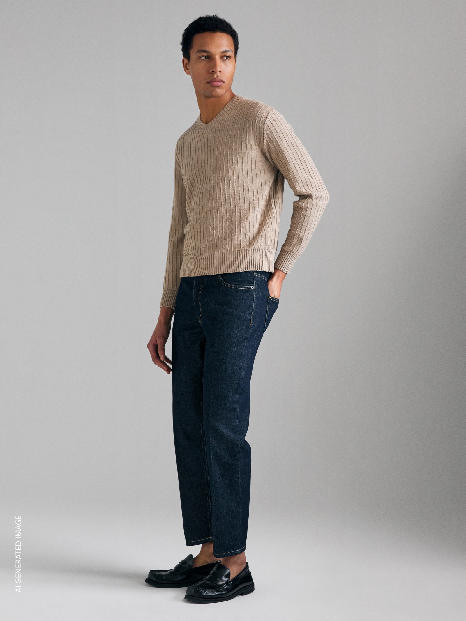 Jeans slim cropped fit - ucb_image_F