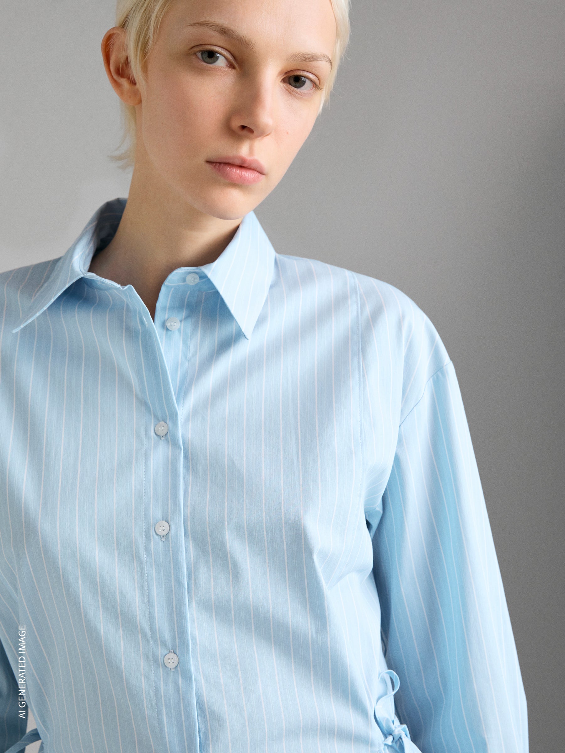 Camisa às riscas com atilhos - ucb_image_FY