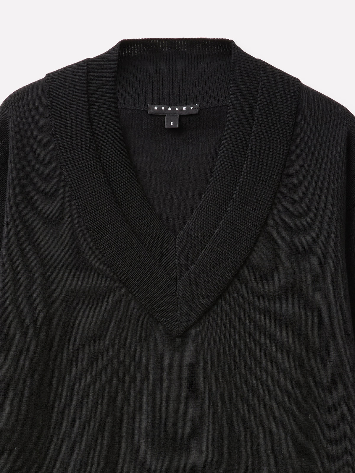 Maglia scollo a V 100% lana - ucb_image_DS1