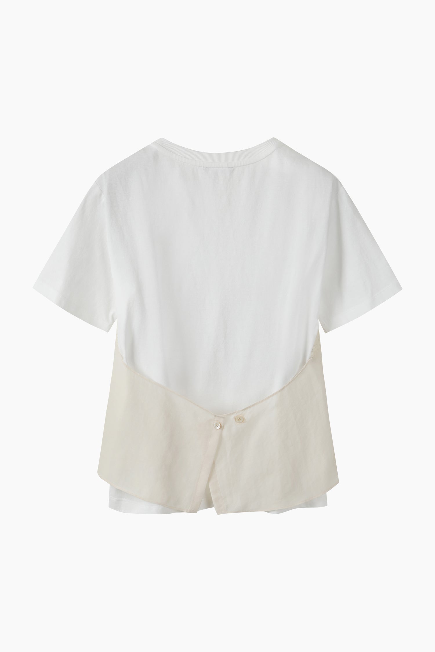 T-shirt com top em contraste - ucb_image_FS