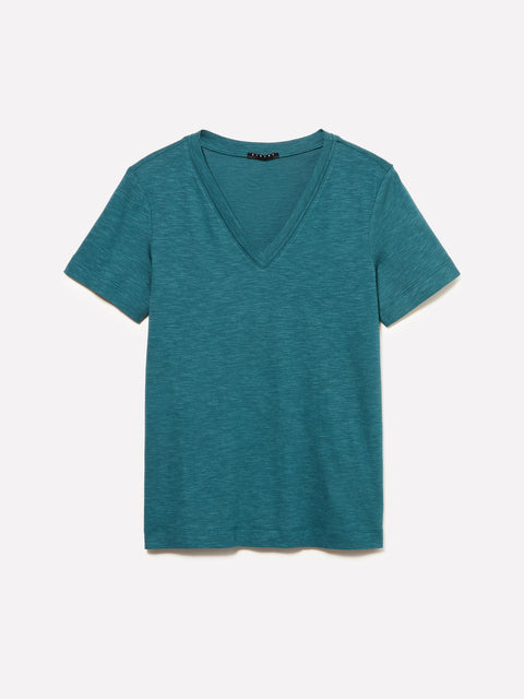 T-shirt com decote em V - ucb_image_FS