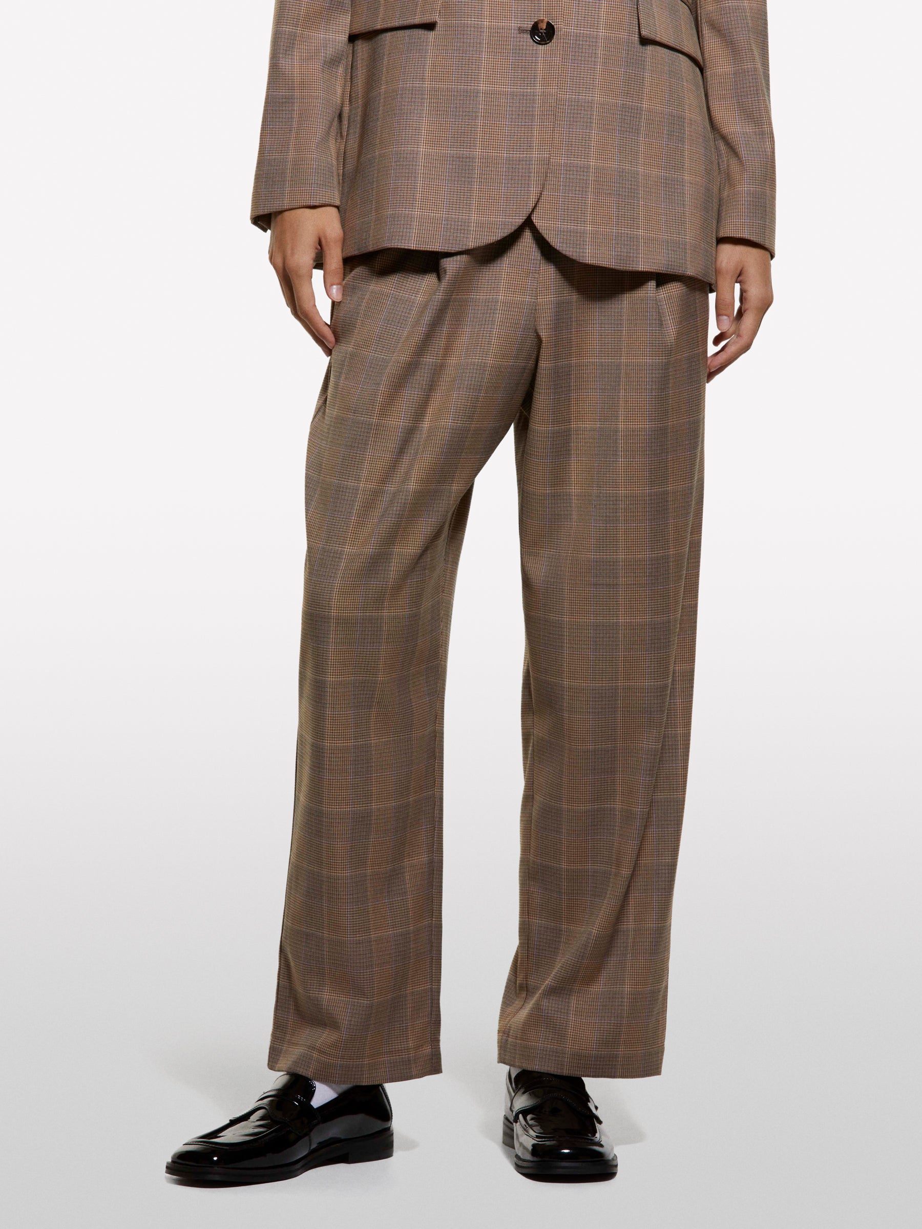 Joggers relaxed fit tartan - ucb_image_FY