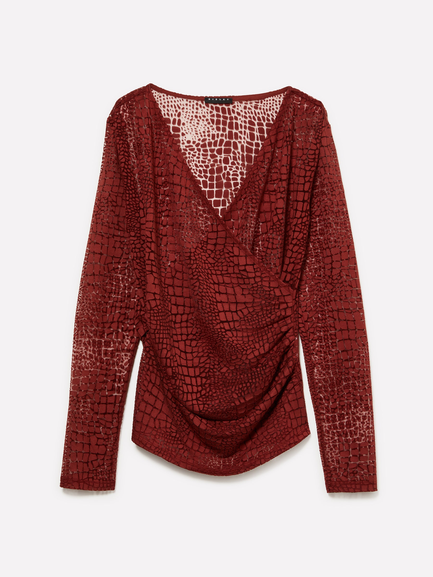 T-shirt cruzada com torchon - ucb_image_FS