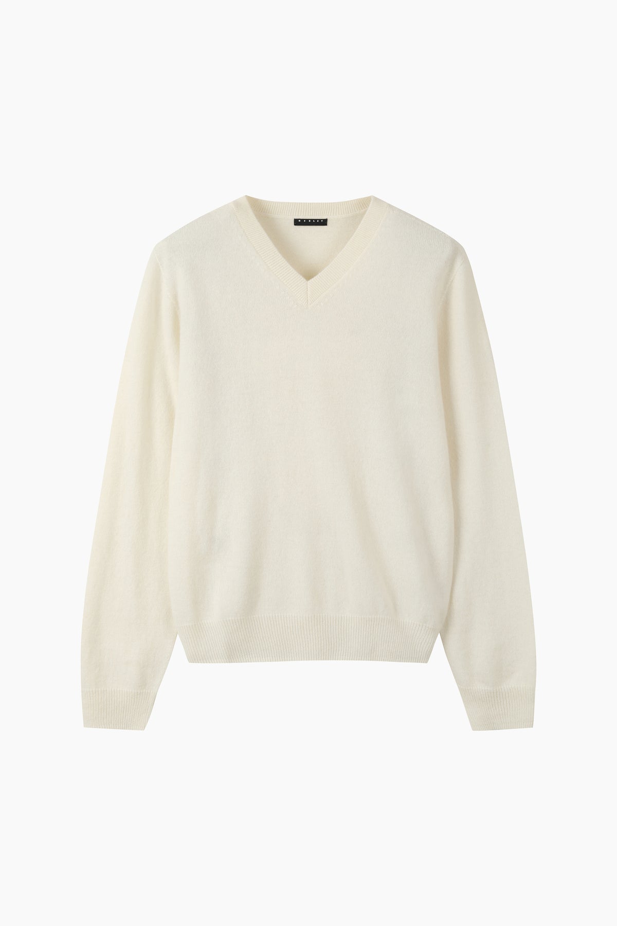 Camisola decote em V 100% caxemira - ucb_image_FS