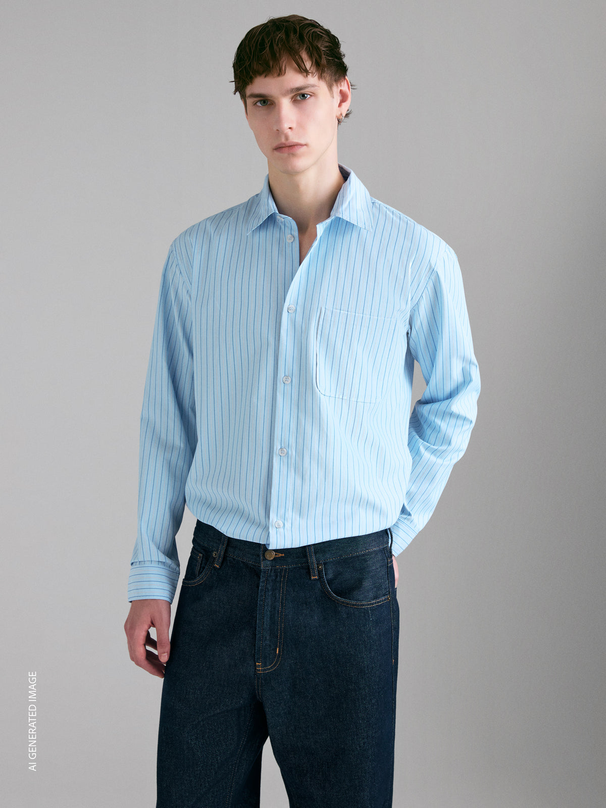 Camisa riscada com bolso pequeno - ucb_image_FY