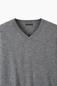 Camisola decote em V 100% caxemira - ucb_image_DS1