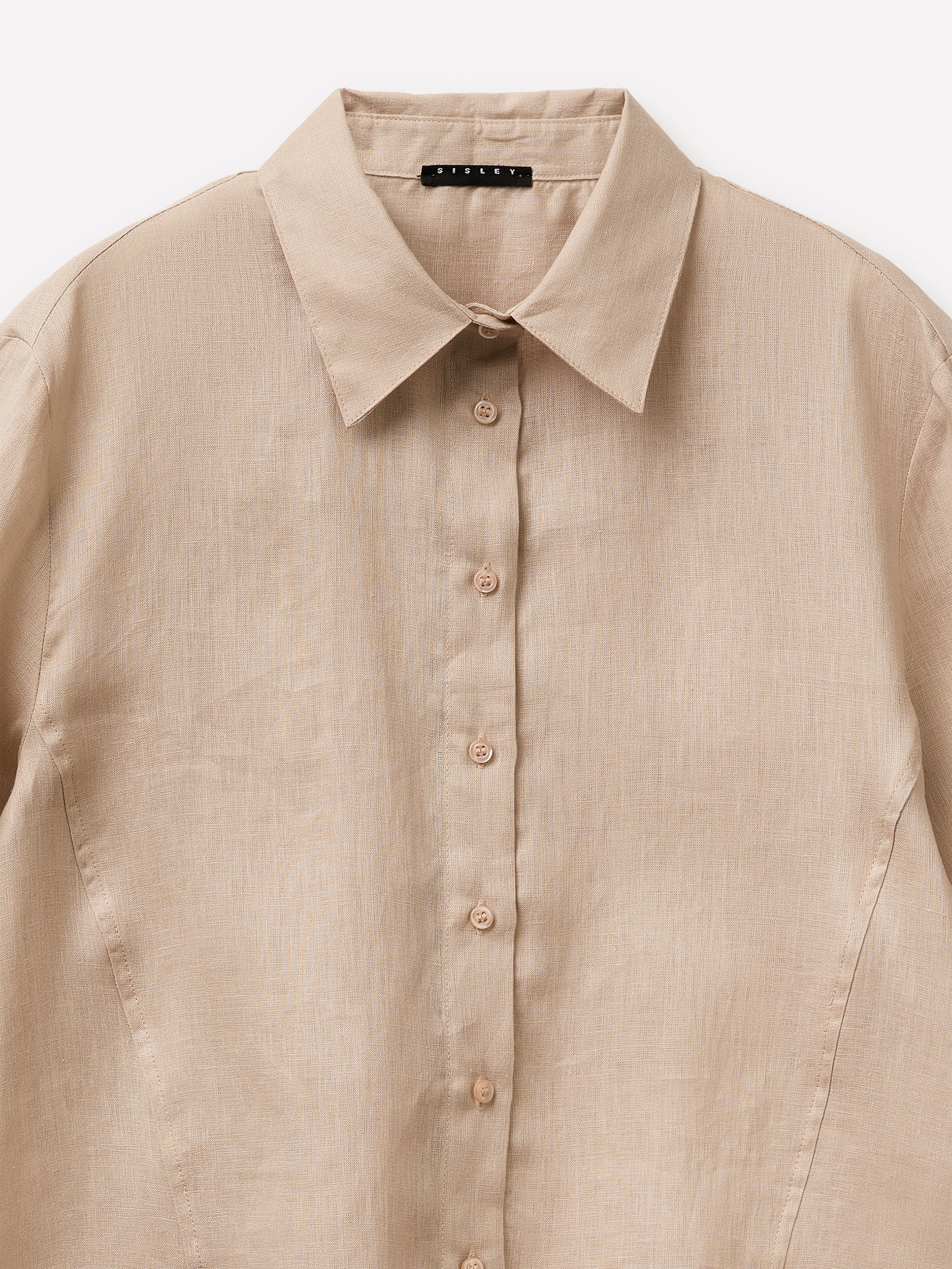 Camisa de manga curta 100% linho - ucb_image_DS1