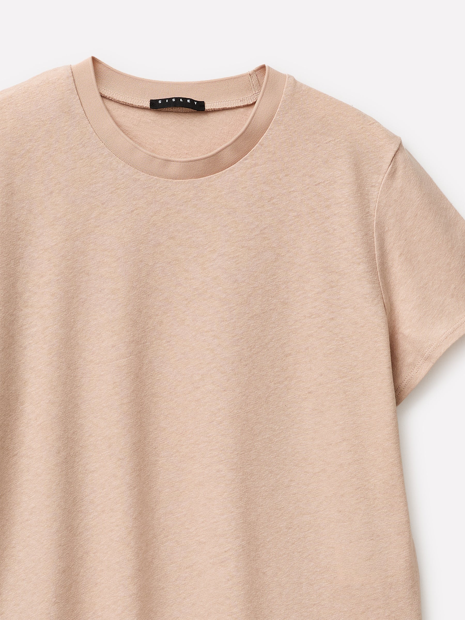 T-shirt em mistura de linho - ucb_image_DS1