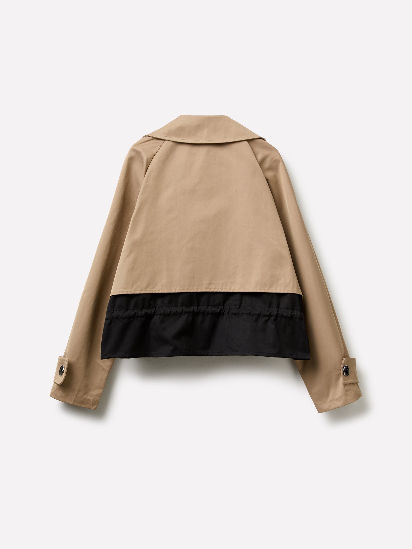 Trench coat cropped bicolor - ucb_image_BS