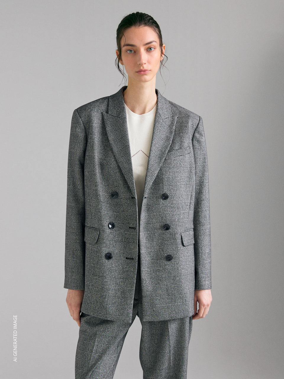 Blazer relaxed fit príncipe-de-Gales - ucb_image_FY