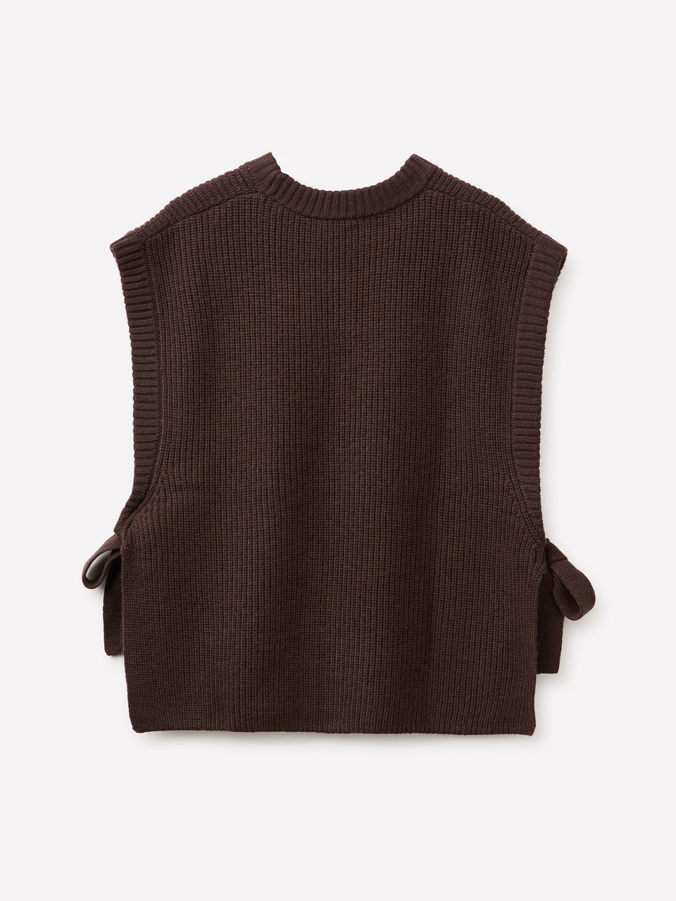 Gilet in maglia con lacci  - ucb_image_BS