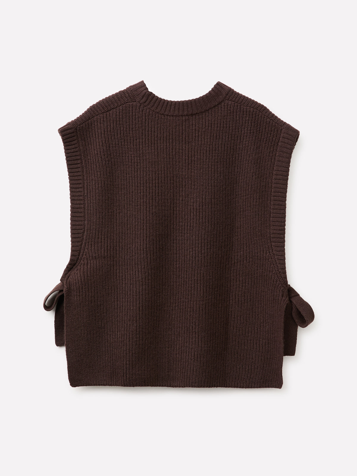 Gilet in maglia con lacci  - ucb_image_BS