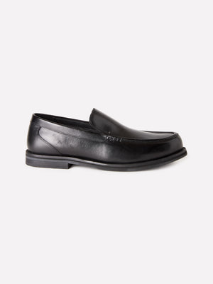 Mocassins en cuir brillant