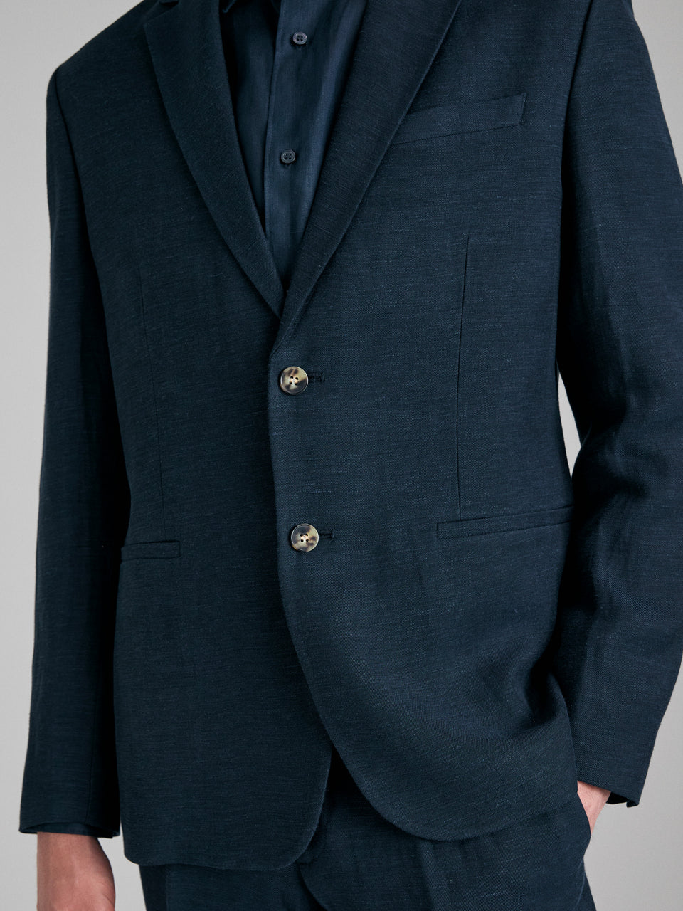 Blazer em mistura de linho - ucb_image_FY