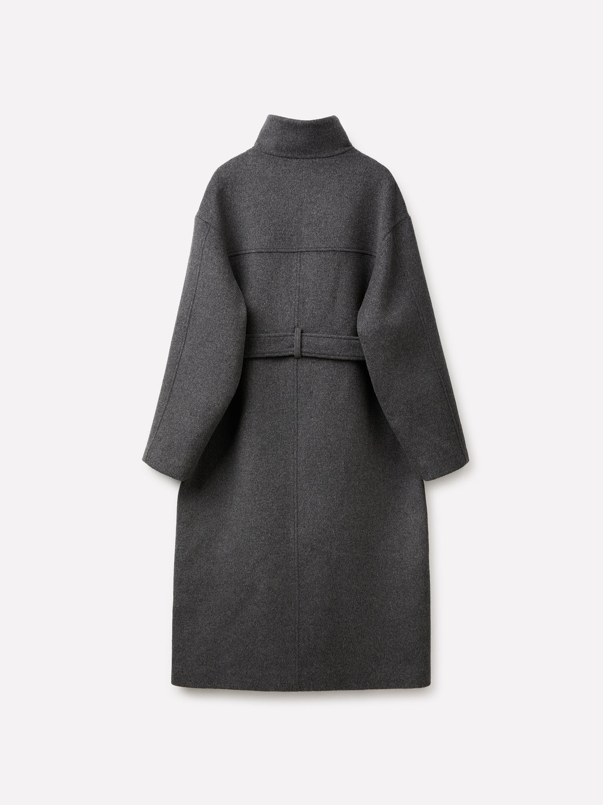 Cappotto relaxed fit con collo alto - ucb_image_BS