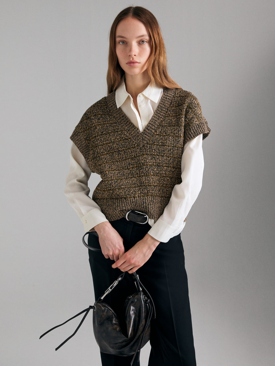 Colete de malha mouliné - ucb_image_FY