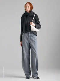 Maglia girocollo in misto lana  - ucb_image_F