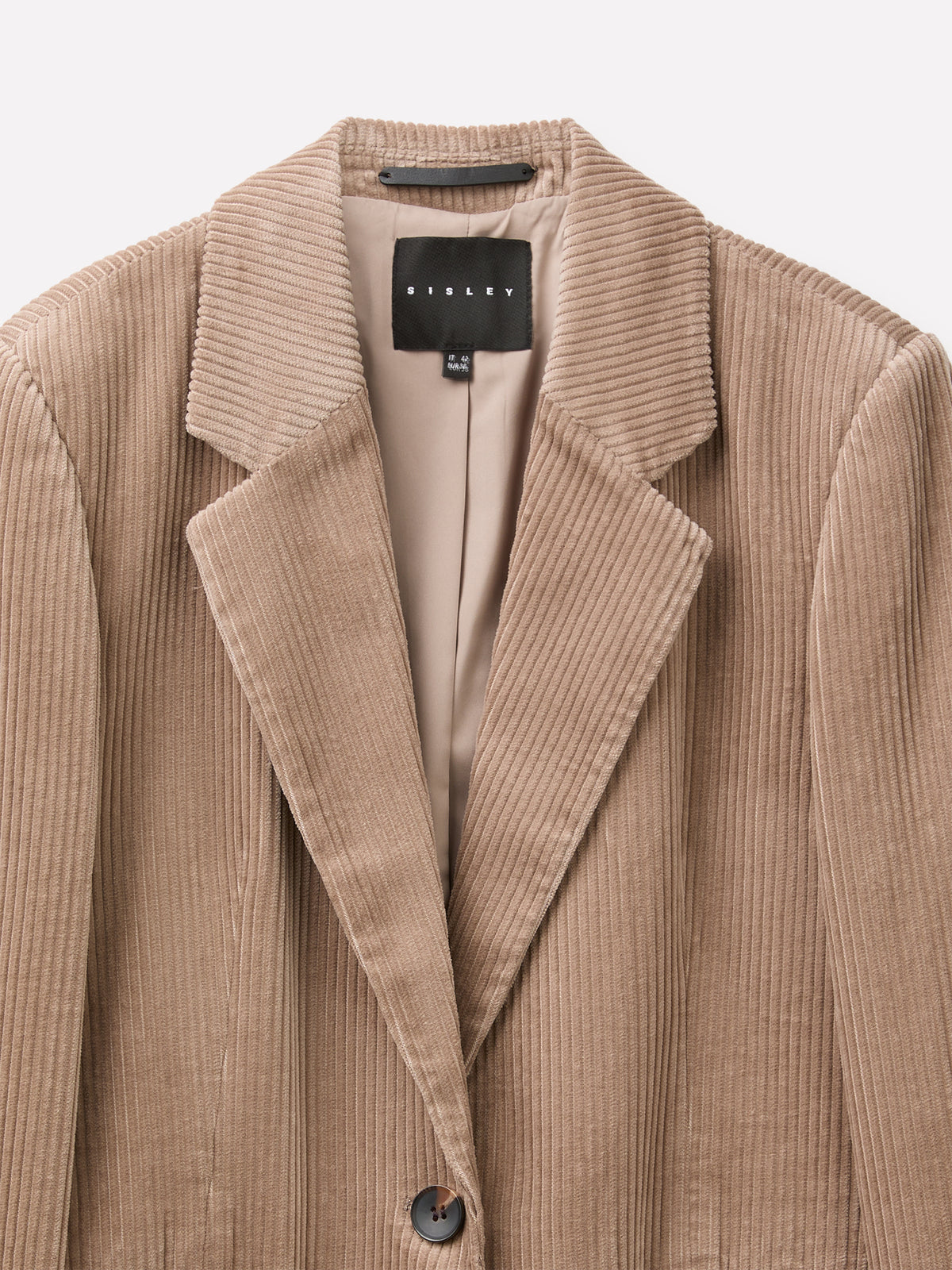 Blazer relaxed fit in velluto a costine - ucb_image_DS1