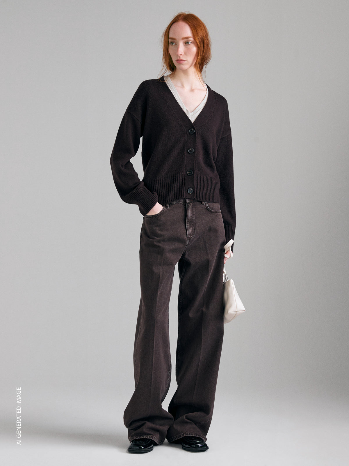 Cardigan over in misto lana - ucb_image_F