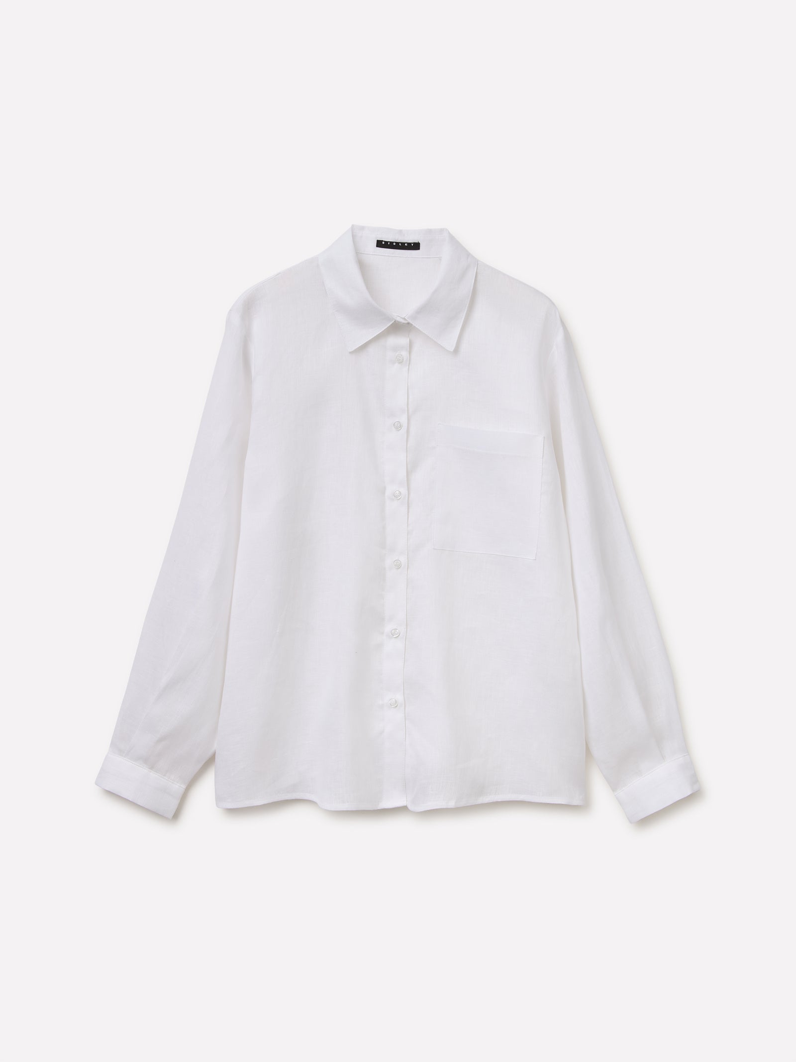 Regular fit shirt in pure linen - ucb_image_FS