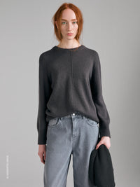 Maglia girocollo in misto lana  - ucb_image_FY