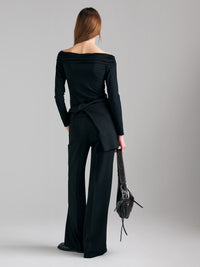 T-shirt off shoulder com argola silver - ucb_image_B