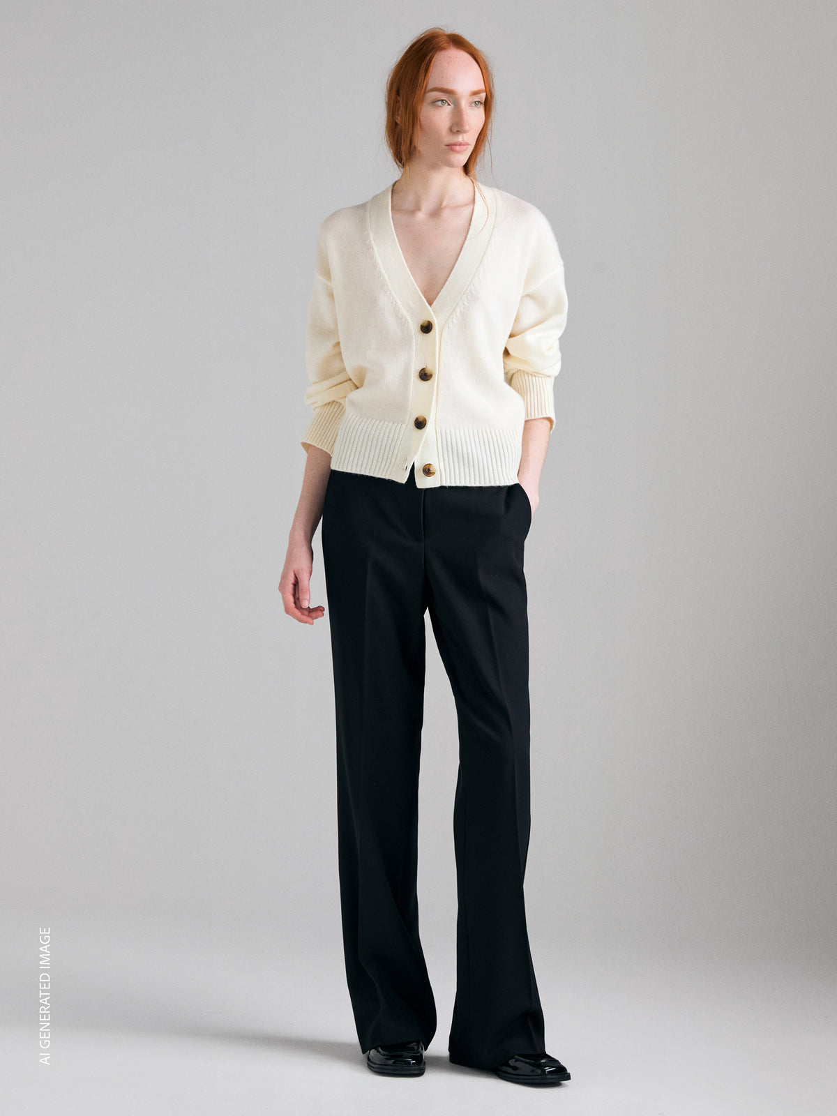 Cardigan over in misto lana - ucb_image_F