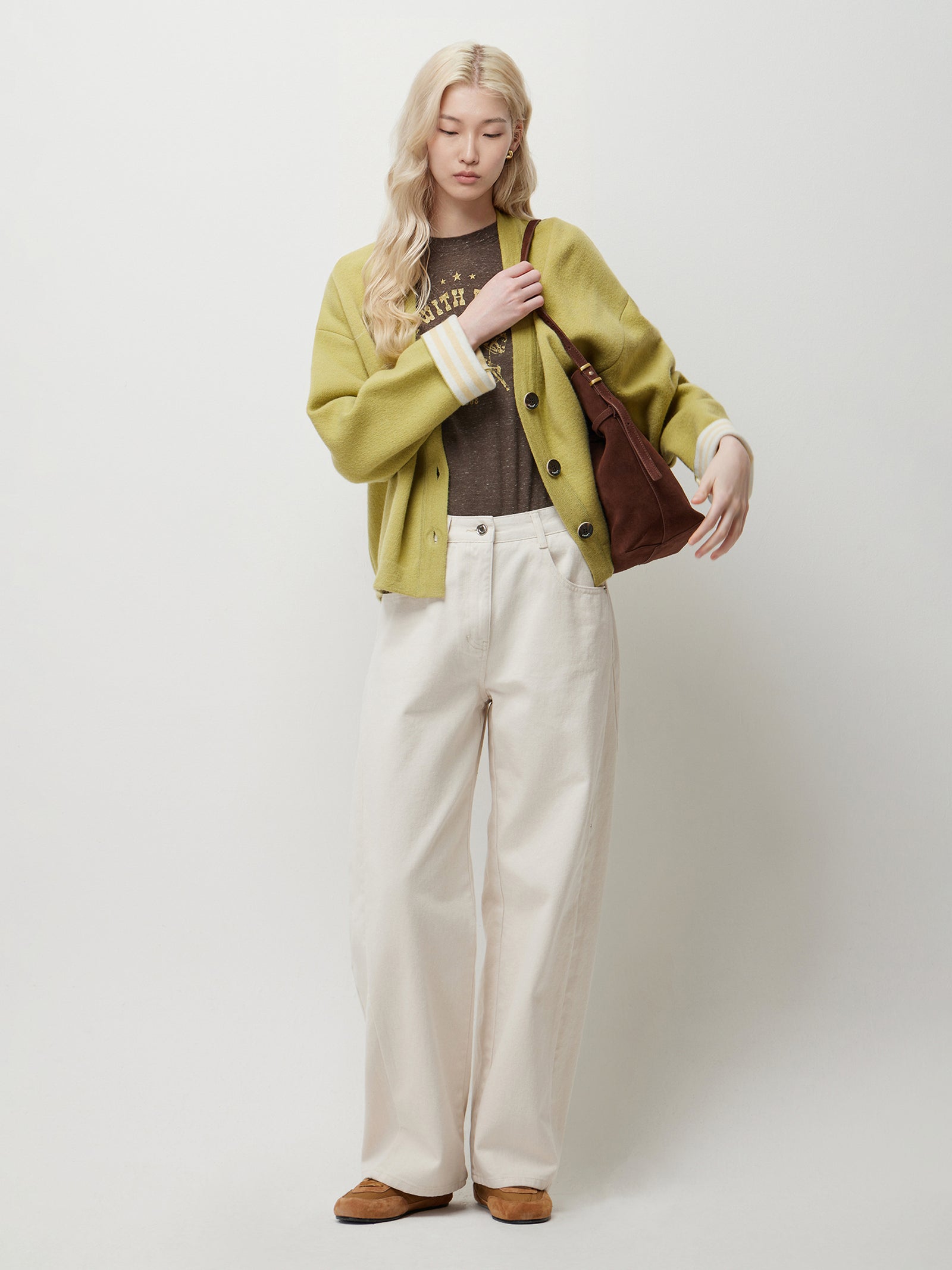 Barrel-fit jeans