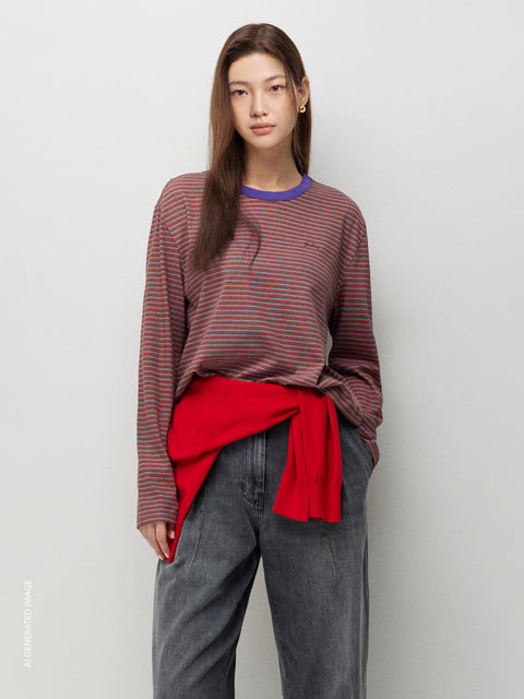 T-shirt às riscas - ucb_image_F
