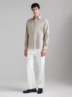 Chemise teinte en fil