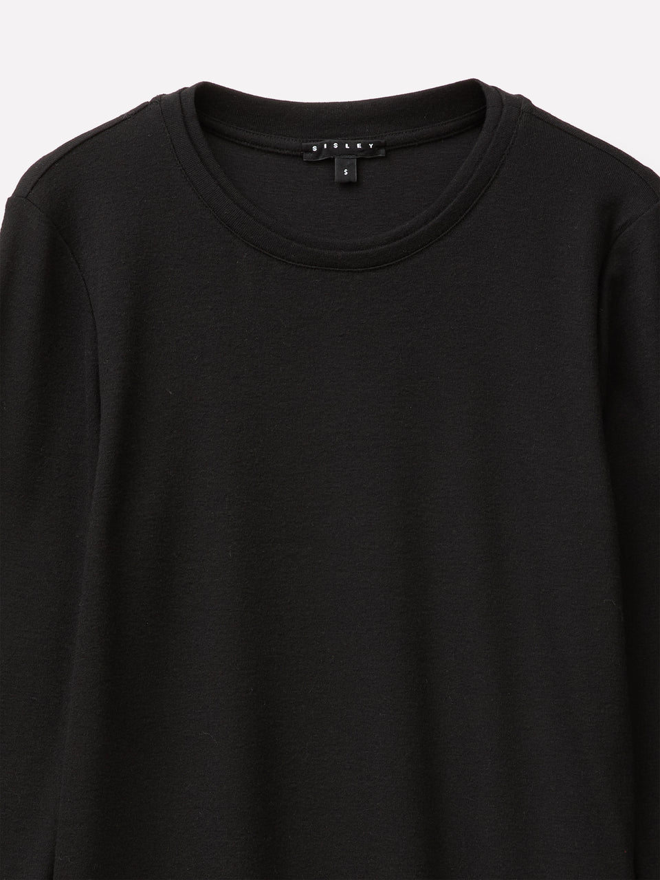 T-shirt slim fit em mistura de viscose, lã e seda - ucb_image_DS1