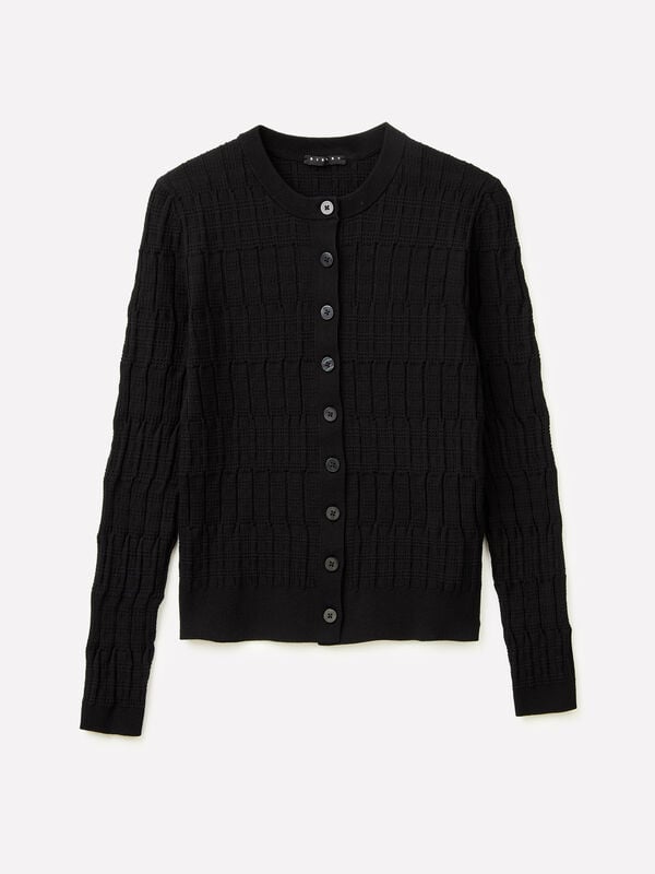 Cardigan textur&eacute; - cardigans pour femme | Sisley