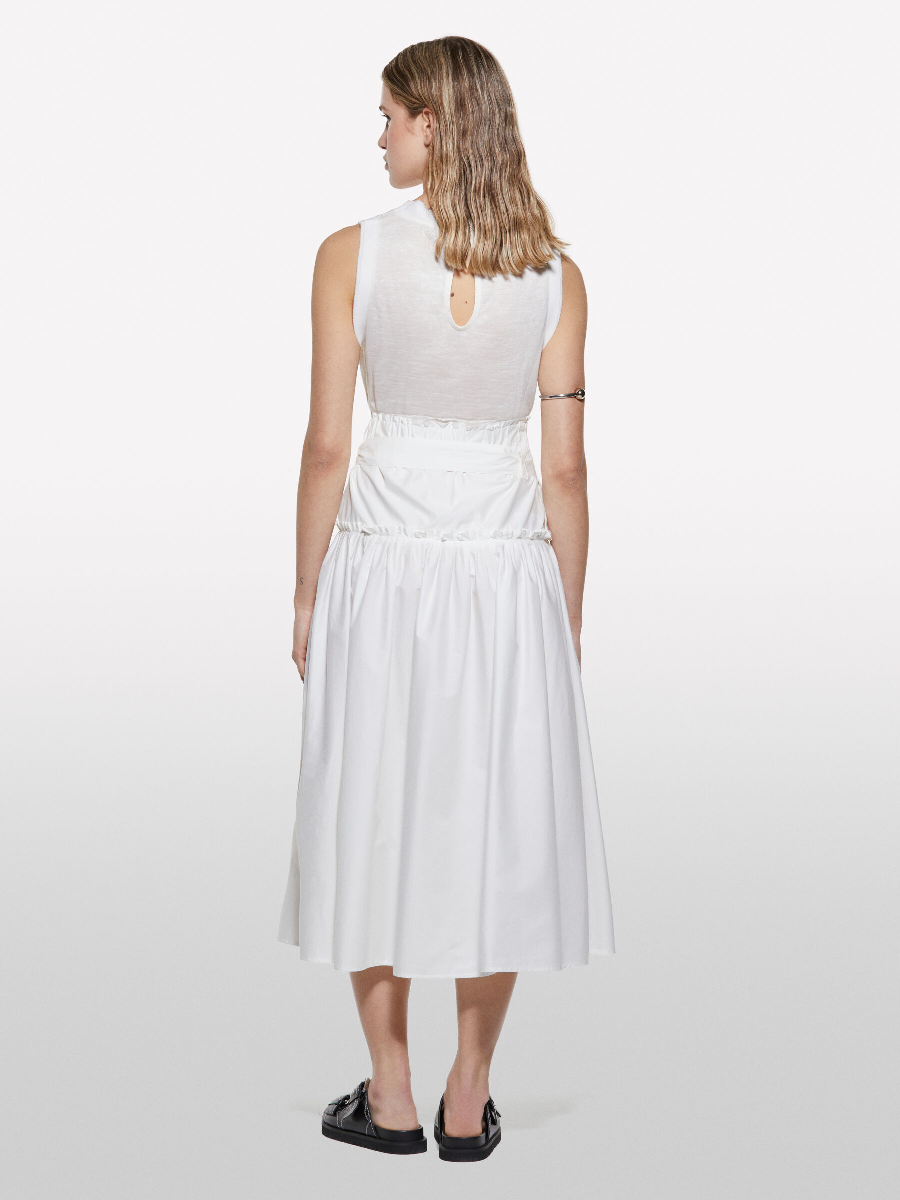 SKIRT + BELT Femme image number null