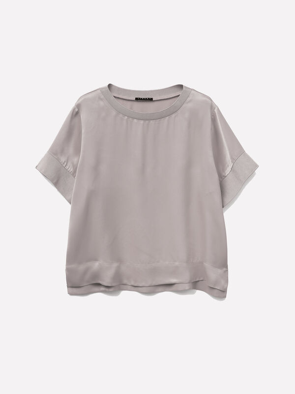 Chemisier en satin - blouses pour femme | Sisley
