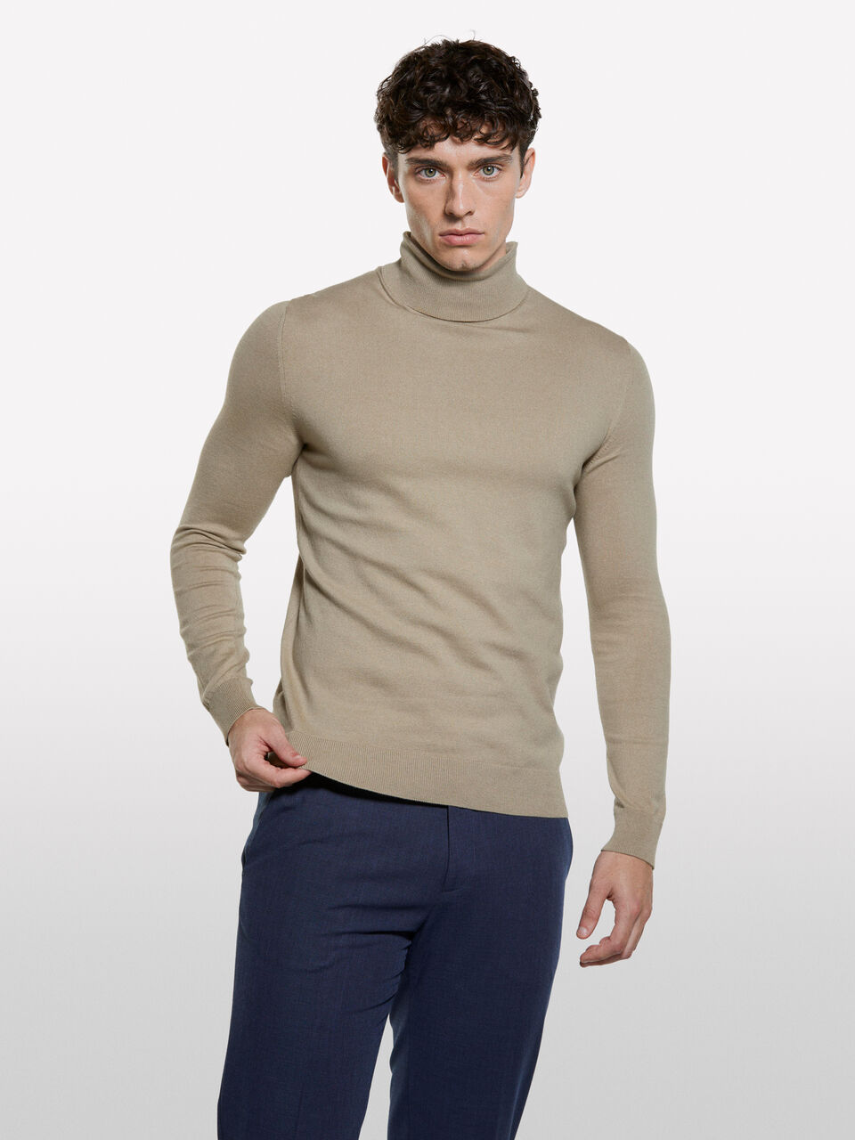 TURTLE NECK SW. L/S Homme image number null